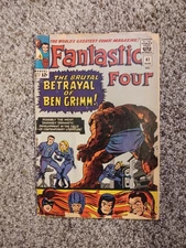 Fantastic Four #41 Marvel Comics 1965 "Betrayal of Ben Grimm!"