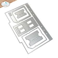 Elizabeth Craft Die Set-Page With Large Tab 2