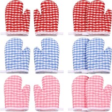 12 Pcs Kids Oven Mitts Toddler Oven Mitts Children Heat Resistant Kitchen Mitts