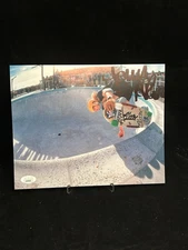 TONY ALVA SIGNED AUTOGRAPHED 8x10 PHOTO SKATEBOARDING Z-BOYS LEGEND JSA COA