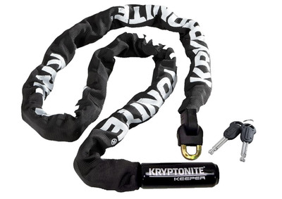 Kryptonite Keeper 712 Bike Chain Lock, 4 Feet Long Heavy Duty Anti-Theft Bicycle