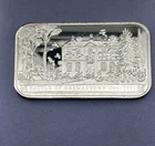 Battle of Germantown Oct 1777 Bar 1 Troy oz .999  Fine Silver