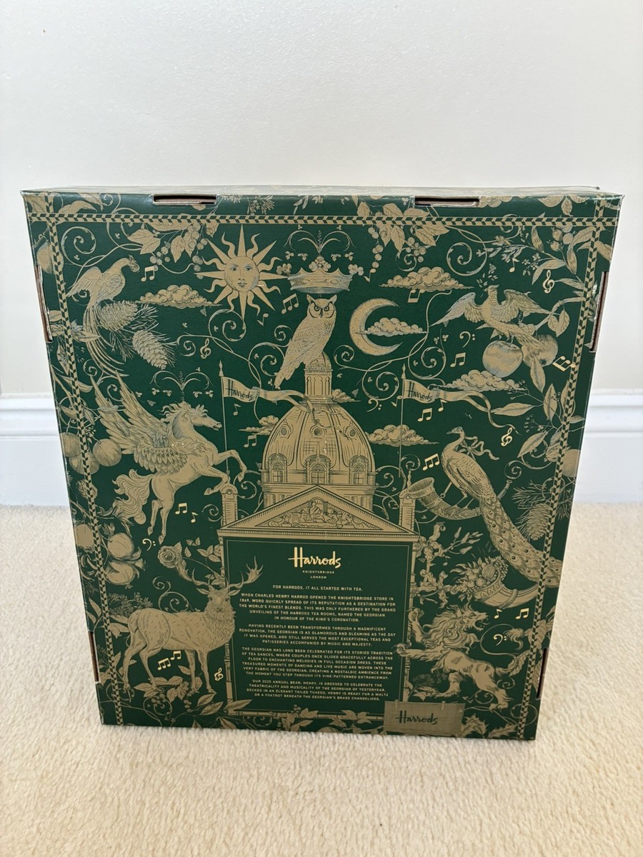 Brand New Harrods Annual tea dance Bear Henry 2025 Ltd Edition