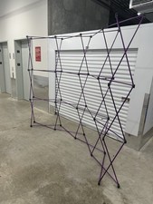 Coyote 8ft Curve Pop-Up Display Good Condition