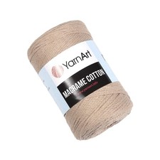 Macrame Cotton - 8.80 Oz 246.06 Yds Medium Weight Macrame Cord 80 Cotton Beige
