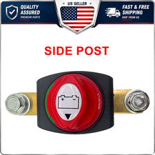 12v-48v Side Post Battery Kill Switch 275a Heavy Duty Car Truck Rv Boat 12v-48v Side Post Battery Kill Switch 275a Heavy Duty Car Truck Rv Boat