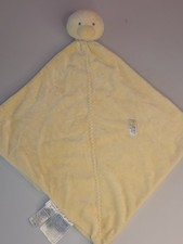 Carters Precious First yellow duck lovie security Blanket Baby Rattle lovey