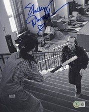 SHELLEY DUVALL SIGNED 'THE SHINING' WENDY 8x10 PHOTO 2 AUTOGRAPH BECKETT BAS COA