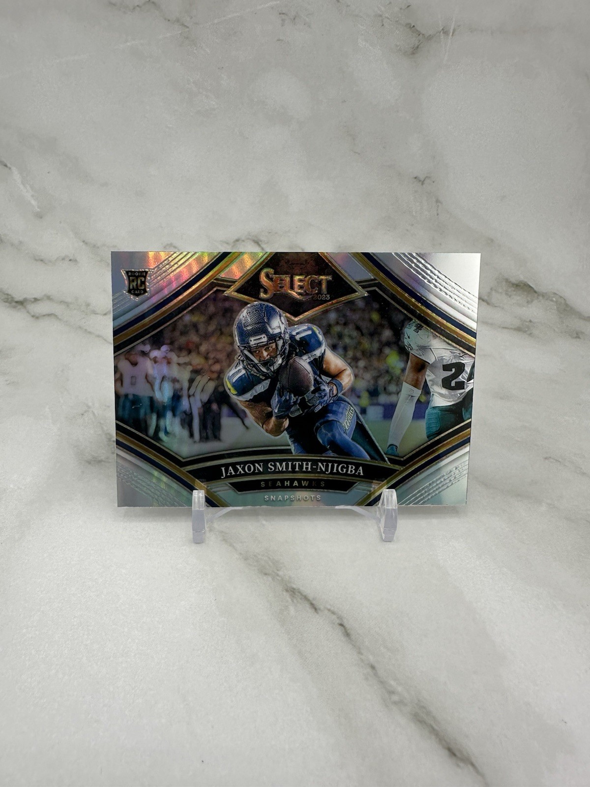 2023 Panini Select - Jaxon Smith-Njigba - Rookie Snapshots Silver Prizm