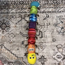 TOMY Lamaze Learning Curve Caterpillar Inchworm 24" Plush Crinkle Rattle Toy