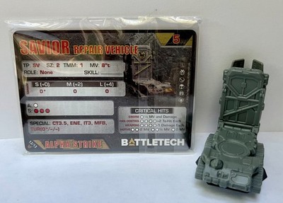 Catalyst Game Labs BattleTech Savior Vehicle from Third Star League Battle + Car