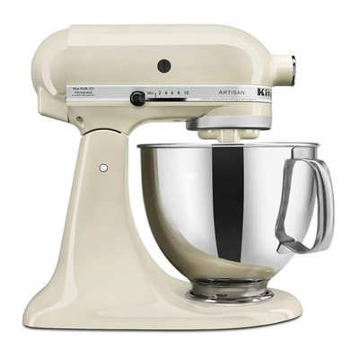 #ad KitchenAid 5 Quart Artisan Tilt Head Stand Mixer Almond Cream SALE $435.95