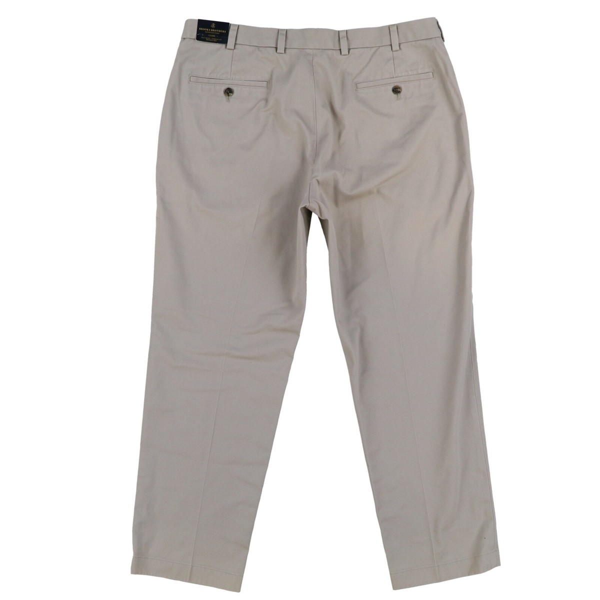 Brooks Brothers Men's Chino Pants Straight Flat Front Casual