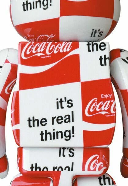 BE@RBRICK Medicom toy Bearbrick atmos Coca-Cola 1000% From Japan