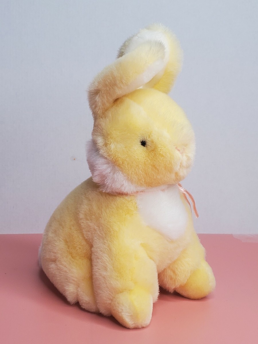 【1988 vintage】GUND ガンド うさぎ ぬいぐるみ 1988 Vintage Gund Bunny Rabbit Easter Plush Yellow Stuffed Bunny
