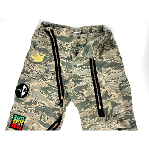 Custom Camo Pants, Cargo Style 