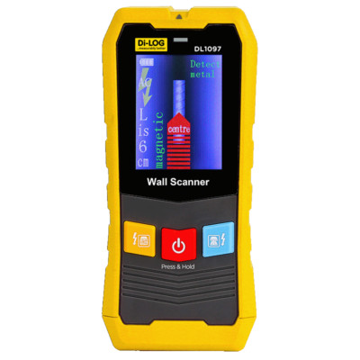 Di-Log DL1097 Digitaler 3-in-1 Wandscanner, Holzbolzen - Spannungs- & Metalldetektor