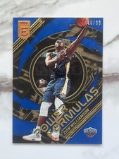 2021 Panini Donruss Elite Blue Power Formulas Zion Williamson 48/99