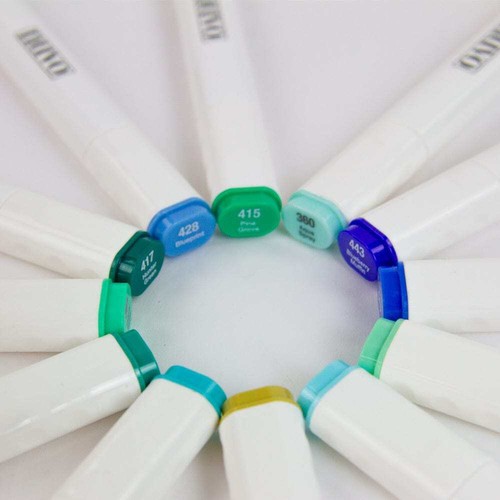 Nuvo - Marker Pen Collection - Sea & Skies - 12 Pack - 526n - Picture 6 of 8