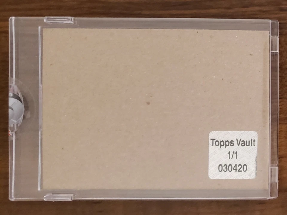 2015 Topps Vault Star Wars THE SKYWALKER TWINS Proof Card #73 1/1 - Image 2 of 3