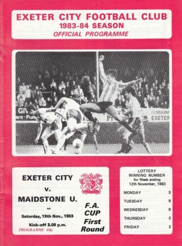 Programme Football Tooting & Mitcham United Vs Worcester City - FA Trophy 12/01/1980
