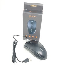MIXIE X2 Wired Optical Mouse 1000dpi Gaming Ergo Weighted Iron Smooth Cursor