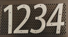 HOUSE NUMBERS, 6 inch GREY Pick 's from 0-9, A-B-C