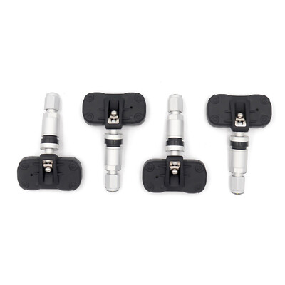 Set of 4 TPMS Bluetooth 5.0 Tire Pressure Sensors for iOS/Android Phone