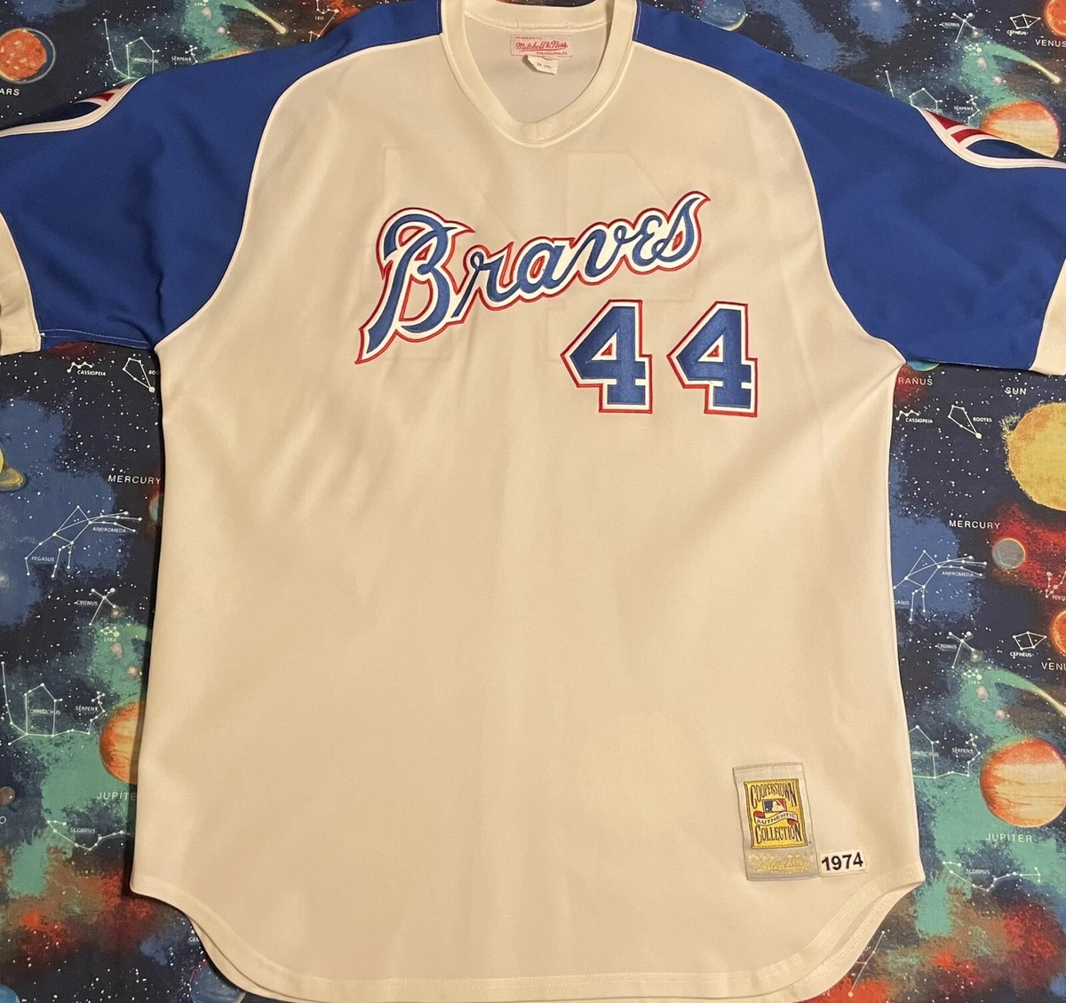 1959 Hank Aaron Milwaukee Braves Jersey.  Baseball Collectibles