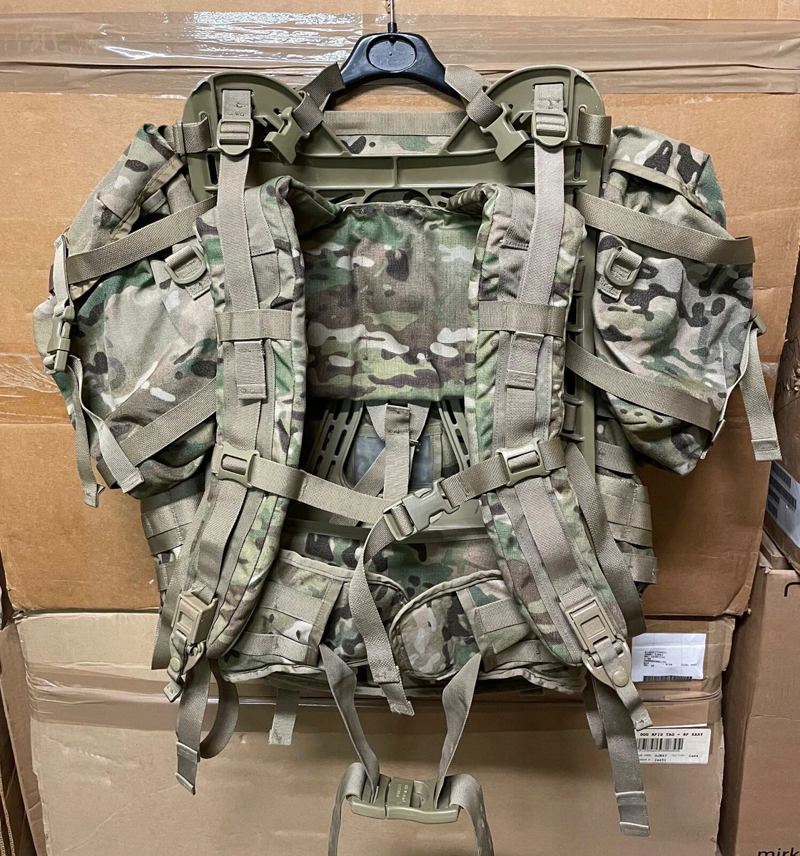 GENUINE US ARMY MOLLE II LARGE RUCKSACK BACKPACK OCP MULTICAM COMPLETE 3