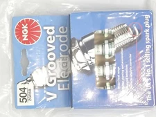 ZGR5B NGK Spark Plugs Ignition Replacement 4 Pack 504 