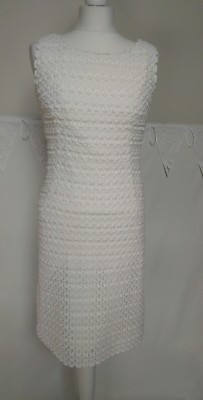 white cotton bodycon dress