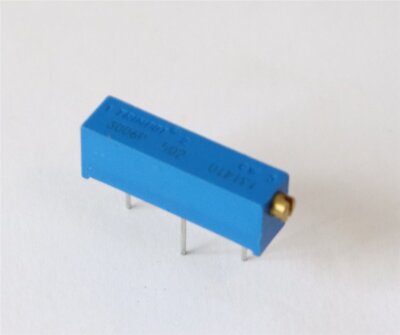 BOURNS   15-Gang Trimmer-Potentiometer - 5 kOhm - 10% - 0,75 W - NEU