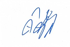 DJ Bobo Autogramm signed 10x15 cm Karteikarte