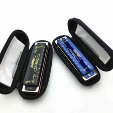 EASTTOP T008K 10Hole Blues Harmonica Diatonic Blue Harmonica Mouth Organ Gift US