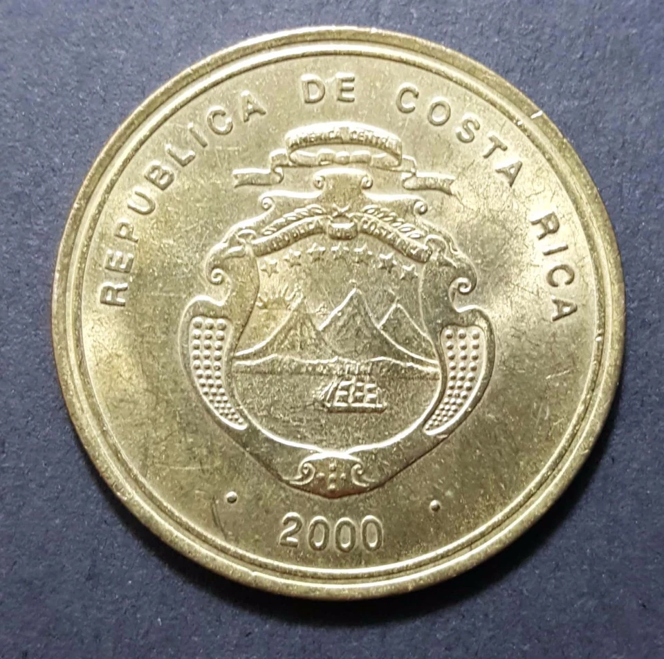 Costa Rica Moneda 500 Colones Circulated + FREE GIFT!!! (See description) - Image 2 of 4