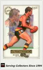 2001 Select AFL Authentic Card All Australia Team AA2 Mark Ricciuto (Adelaide)
