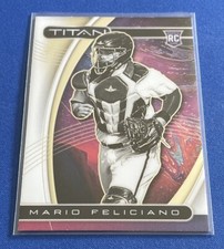 2021 Panini Chronicles Titan #11 Mario Feliciano RC Milwaukee Brewers