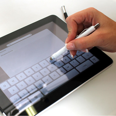 TECHNAXX iTouch Pen1  Touchpen Eingabestift  weiß  für Tablett Smartphone Iphone