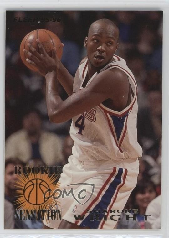 1995-96 Fleer Rookie Sensation Sharone Wright #15 0e2x