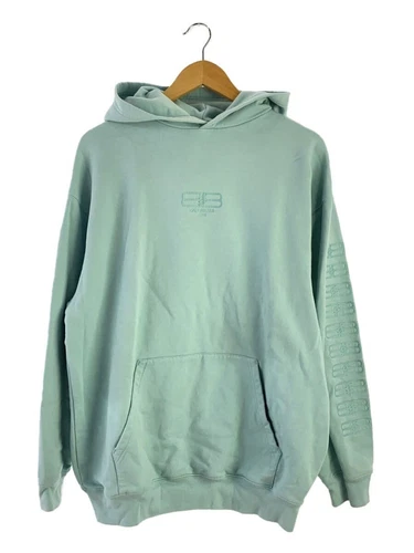 Felpa con cappuccio BALENCIAGA verde S usata