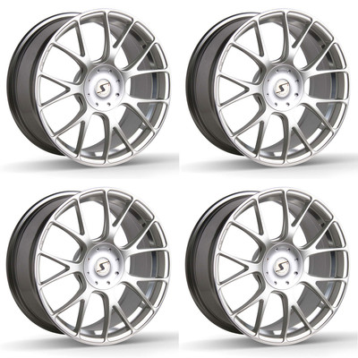 4 Schmidt Felgen Gambit 9.5Jx19 ET41 5x114,3 SIL für Ford Mustang MKVI LAE 2015-