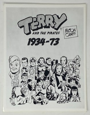 TERRY AND THE PIRATES Cartoon 8x10 Glossy Black and White Photo Picture B&W