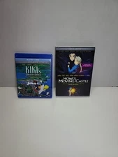 Studio Ghibli Film Lot Of 2 Kiki’s Delivery Service & Howl's Moving Castle 