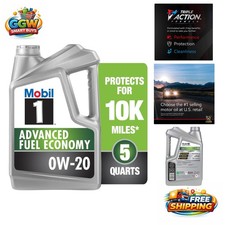 High-Performance Full Synthetic Motor Oil 0W-20, 5 Quart by 1 - Trusted Quality 36.23 per gallon