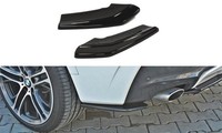 Heck Ansatz Flaps Diffusor Passend FüR Bmw X4 M Paket Schwarz HeckschüRze Flaps