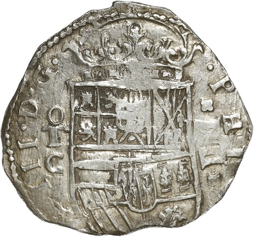 SPAIN, Toledo, cob 4 reales, Philip III, 1610 C.