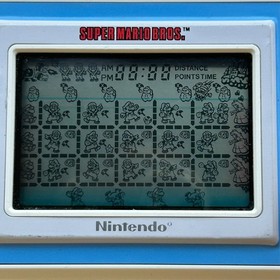 SUPER MARIO BROS. Nintendo Game & Watch YM-105 New Wide Series w/ Box 1988