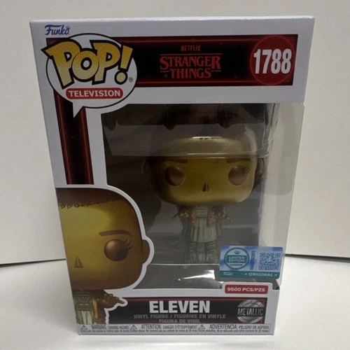 Funko Pop! Stranger Things Eleven Metallic Limited Edition Vinyl Figure #1788