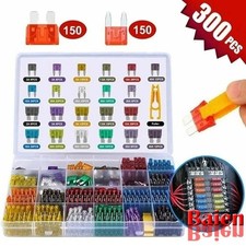 300Pcs Car Blade Fuse Assortment Assorted Kit Blade Set Auto Truck Automotive